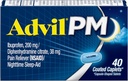 Advil PM 200 mg Caplets enduits 40 ea