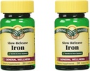 Spring Valley Slow Release Iron, 30 Tablets (2 Pack)