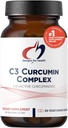 Designs for Health C3 Curcumin Complex - Supplément curcuminoïde hautement biodisponible, 400 mg avec 3 curcuminoïdes bioactifs - Non-OGM, sans gluten + végétarien (60 capsules)