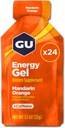 GU Energy Original Sports Nutrition Gel d'énergie, Mandarin Orange, 24 Count Box
