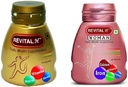 Revital H Men 30 Capsules & Revital H Women 30 Tablet Health Supplement Combo
