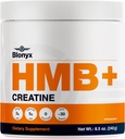 HMB + Creatine Supplement - 3g Daily HMB for Enhanced Strength, Power & Recovery, Ideal for High-Intensity Athletes, 30-Day Supply