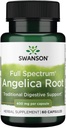 Swanson Full Spectrum Angelica Root 400 Milligrams 60 Capsules