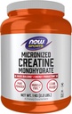 NOW Sports Nutrition, Micronized Creatine Powder 500 g, Mass Building*/Energy Production*, 1 kg.