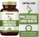 PQQ + Herbes Le foie soutient-PQQ Supplément hépatique-Pyrroloquinoline Quinone avec extrait de chardon de lait pour foie Santé-60 Capsules de légumes