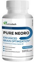 Pure Neoro Enhancer Optimisation Cerveau - Pure Neoro Supplément Cerveau - Pure Neoro Boost Formule avancée (60 Capsules - 1 mois d'approvisionnement)