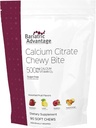 Avantage bariatrique Citrate de calcium Morceaux à croquer 500 mg - Très absorbant et digestible - Vitamine D3 - Supplément de calcium facilement à croquer - Fruits assortis - 90 Nombre