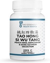 2313C Tao Hong Si Wu/Peach Seed, Safflower & Dang GUI Four Decoction 100 capsules/bouteille (2 bouteilles)