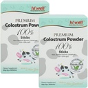 (Pack de 2) Hi Well Premium Poudre de colostrum aux herbes 100% 2g 30Sticks