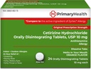 Cetirizine Hcl, 10mg Odt, 24 comte, 24 comte