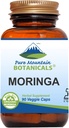Pure Mountain Botanicals Moringa Leaf Capsules - Kosher Vegan Formule avec 1000mg Moringa Biologique - Moringa Verte Oleifera Superfood Supplément