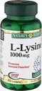 Nature's Bounty L-Lysine 1000 mg, 60 Tablets (Pack of 3)