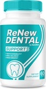 Renew Dental Support Pills, Renew Dental Capsules, Advanced Formula for Oral Health, Renew Dental Supplement for Teeth and Gums Wellness, RenewDental Reviews (60 Capsules)