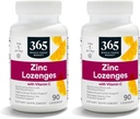 365 by Whole Foods Market, LOunceenges Zinc Vitamin C, 90 Count (Pack of 2)
