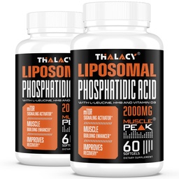 2000mg Acide liposomique phosphosphatidic (PA) ► Constructeur musculaire, compléments musculaires à forte absorption pour les hommes et les femmes