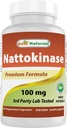 Best Naturals Nattokinase, 2000 FU, 100 Mg, 90 Capsules végétariennes
