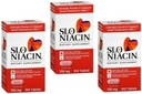 Supplément alimentaire SLO-NIACIN Une fois par jour avec 750 mg de vitamine B niacine de l'acide nicotinique pour une absorption élevée 100 comprimés par boîte de flacon 3