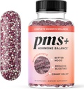 PMS Support Supplement for Women with PMS Relief | Hormonal Acne, Hormone Balance & Period Relief | Chasteberry Supplements | Microbeadlets with Dong Quai, Cranberry & Vitamin B6 | Non-GMO 30ct