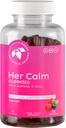 Mountain Meadow Herbs Her Calm Gummies – Natural Mood Support with Saffron, Passion Flower, St. John’s Wort, GABA – Stress Relief Supplement for Women – 60 ct