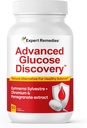 Découverte avancée de glucose pour les observateurs de sucre, avec Gymnema Sylvestre, supplément de grenade breveté, Crominex 3+, pour le bien-être du métabolisme du glucose - Toutes naturelles, non-OGM - 90 capsules végétaliennes