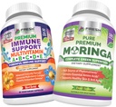 FRESH HEALTHCARE Immune Multivitamin and Moringa Superfood - Bundle