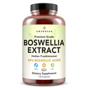 AMANDEAN Boswellia Serrata Extract. 500mg 120 Veggie Capsules. 65% Boswellic Acids with AKBA. Indian Frankincense Inflammation Supplement. Joint Health Support. (Packaging May Vary)