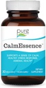 ESSENCE PURE LABS Essence calme - Supplément naturel dormant et anti-stress pour les adultes - Allégement du stress calmant (30 capsules)